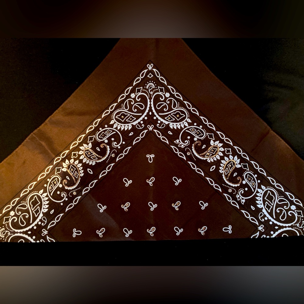 New Couture mocha brown Diva Rag (head scarf)